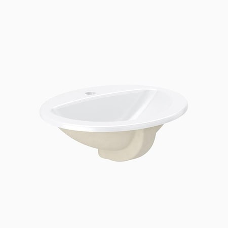 Sloan SS3102 Standard Drop-In Sink 1 Hole Co 3873102T